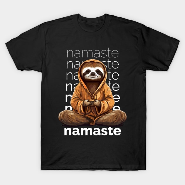 Namaste Yoga T-Shirt by Yopi